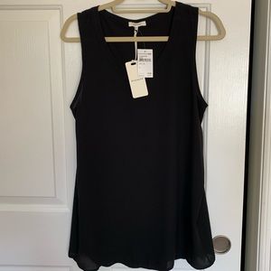 Black Sheer Tank